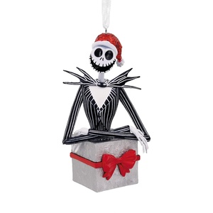 Hallmark Christmas Ornament, Disney Tim Burton’s The Nightmare Before Christmas Oogie Boogie Ornament, Gifts for Disney Fans(Jack Skellington)