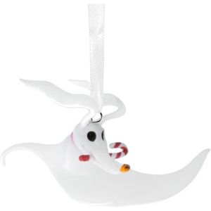 Hallmark Christmas Ornament, Disney Tim Burton’s The Nightmare Before Christmas Zero with Candy Cane Ornament, Gifts for Disney Fans