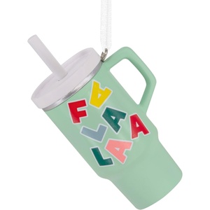 Hallmark Christmas Ornament, Festive Tumbler Cup Ornament, Food Gifts