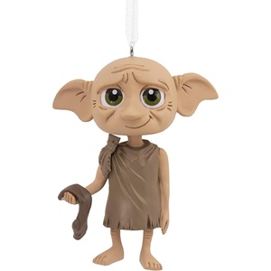Hallmark Christmas Ornament, Harry Potter Luna Lovegood Stylized Ornament, Gifts for Harry Potter Fans(Dobby)