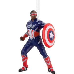Hallmark Christmas Ornament, Marvel Studios Captain America: Brave New World Sam Wilson Ornament, Gifts for Marvel Fans