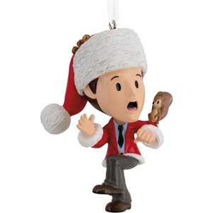 Hallmark Christmas Ornament, National Lampoon’s Christmas Vacation Clark Griswold with Squirrel Stylized Ornament, Christmas Movie Gifts(Clark Griswold)