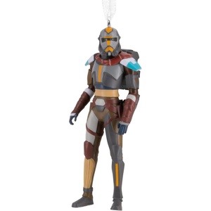 Hallmark Christmas Ornament, Star Wars: The Bad Batch Hunter Ornament, Gifts for Star Wars Fans(Hunter)