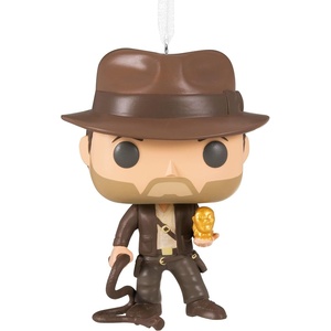 Hallmark Christmas Ornament, Star Wars: The Mandalorian Ahsoka Tano Funko POP! Ornament, Gifts for Star Wars Fans(Indiana Jones)