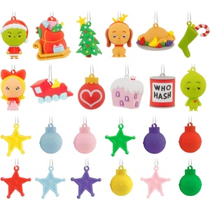 Hallmark Countdown Calendar Box with 24 Mini Ornaments, Dr. Seuss’s How the Grinch Stole Christmas! Countdown Calendar and Miniature Ornaments, Gifts for Dr. Seuss Fans(How the Grinch Stole Christmas!)