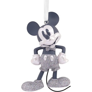 Hallmark Disney Mickey Mouse Mystery Christmas Ornaments, Shatterproof, Set of 2(Disney 100th Anniversary)