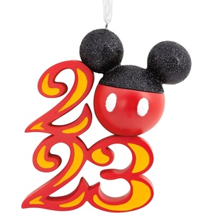 Hallmark Disney Mickey’s Christmas Carol Christmas Ornaments, Set of 2(Mickey 2023)