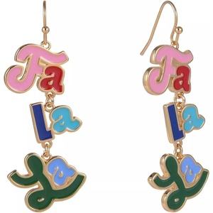 Hallmark Fa La La Linear Earrings