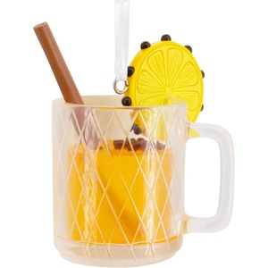 Hallmark Friends Drink Alike Cocktail Glasses Christmas Ornament(Hot Toddy 2024)
