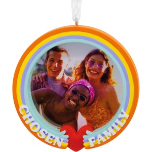 Hallmark Grandma Photo Holder 2024 Christmas Ornament(Chosen Family Photo Holder)