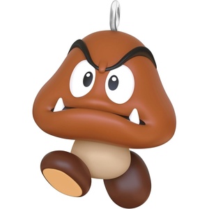 Hallmark Keepsake 0.96″ Miniature Christmas Ornament 2023, Nintendo Super Mario Toad Mini, Gifts for Gamers(Super Mario Goomba)