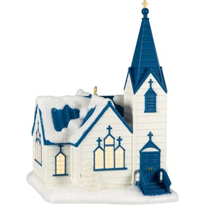 Hallmark Keepsake Christmas Ornament 2023, Candlelight Service, Religious Gifts(All Are Welcome)