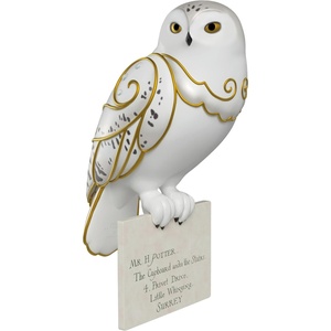 Hallmark Keepsake Christmas Ornament 2023, Harry Potter Ornament, Dobby the House-Elf With Sound and Motion, Gifts for Harry Potter Fans(Hedwig With Letter)