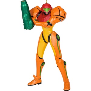 Hallmark Keepsake Christmas Ornament 2023, Nintendo Metroid Samus Ornament, Gifts for Gamers(Metroid Samus)