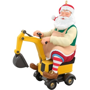 Hallmark Keepsake Christmas Ornament 2023, Toymaker Santa, Santa Collectors Gifts(2024 Toymaker Santa)