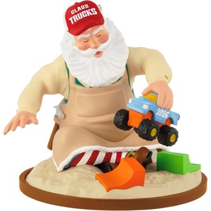 Hallmark Keepsake Christmas Ornament 2023, Toymaker Santa, Santa Collectors Gifts(2026 Toymaker Santa)