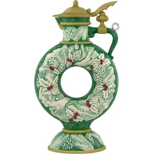 Hallmark Keepsake Christmas Ornament 2024, Cheers to Christmas, Wine Gifts(2025 Beer Stein)