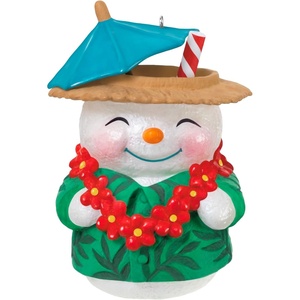 Hallmark Keepsake Christmas Ornament 2024, Cheers to Christmas, Wine Gifts(2025 Seasons Tiki-ings)