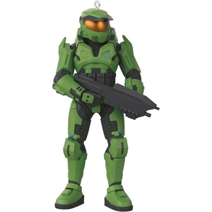 Hallmark Keepsake Christmas Ornament 2024, Halo Master Chief, Movie Gifts(Halo Master Chief)