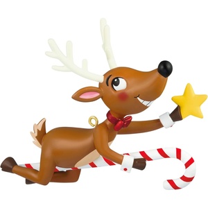 Hallmark Keepsake Christmas Ornament 2024, Meh Unicorn, Funny Gifts(2026 North Pole Comet)