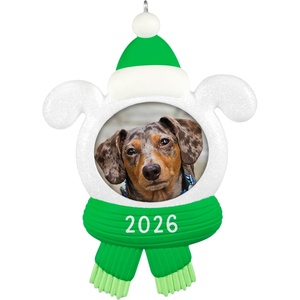 Hallmark Keepsake Christmas Ornament 2024, Puppy Love Poodle 2024, Gifts for Animal Lovers(2026 Snow Dog)