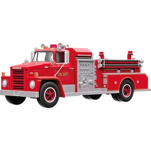 Hallmark Keepsake Christmas Ornament 2025, Fire Brigade 1968 Chevrolet Fire Engine 2025 with Light, Hobby Gifts(1973 Dodge C800 Fire Engine)