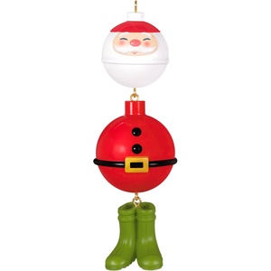 Hallmark Keepsake Christmas Ornament 2025, Hooked on Santa, Outdoors Gifts(Hooked on Santa)