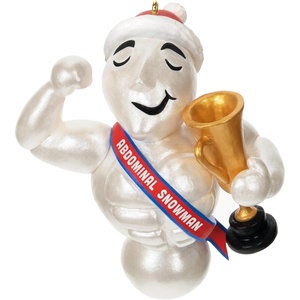 Hallmark Keepsake Christmas Ornament, A Snowy Surprise, Funny Gifts(The Abdominal Snowman)