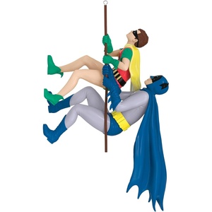 Hallmark Keepsake Christmas Ornament, Batman The Classic TV Series Behind the Bat-Shield, Gifts for DC Comics Fans(Wall-Scaling Wonders!)