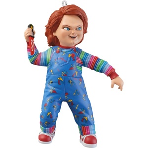 Hallmark Keepsake Christmas Ornament, Child’s Play 2 Friend ‘Til the End Chucky, Gifts for Horror Movie Fans(Child’s Play 2)