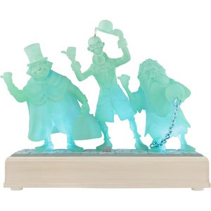 Hallmark Keepsake Christmas Ornament, Disney The Haunted Mansion Collection The Hitchhiking Ghosts with Light and Sound(Hitchhiking Ghosts)