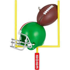 Hallmark Keepsake Christmas Ornament, Football Star 2025, Gifts for Sports Fans(2023 Football Star)