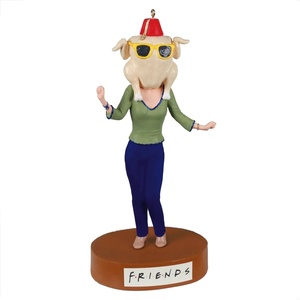 Hallmark Keepsake Christmas Ornament, Friends The One with All The Thanksgivings with Sound, Friends TV Show Gifts(The One With All the Thanksgivings)