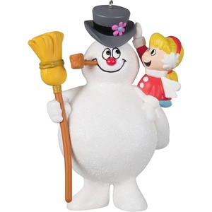 Hallmark Keepsake Christmas Ornament, Frosty the Snowman Frosty and Karen, Christmas Movie Gifts(2022 Frosty the Snowman)