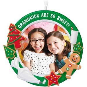 Hallmark Keepsake Christmas Ornament, Grandkids are So Sweet! Photo Frame, Gifts for Grandparents(2025 Grandkids are so Sweet)