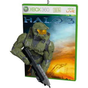 Hallmark Keepsake Christmas Ornament, Halo 3 Video Game, Gifts for Gamers(Halo 3)