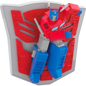 Hallmark Keepsake Christmas Ornament, Hasbro Transformers Megatron’s Might, Gifts for Transformers Fans(Prime’s Power)