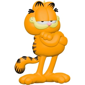 Hallmark Keepsake Christmas Ornament, Nickelodeon Garfield, Cartoon Gifts(Garfield)