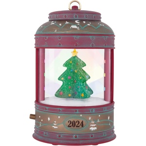 Hallmark Keepsake Christmas Ornament, Street Fighting Man Guitar Musical, Music Gifts(Shimmering Lantern)