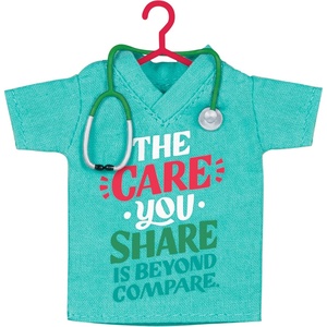 Hallmark Keepsake Christmas Ornament, The Caring Spirit, Fabric, Gifts for Nurses(The Care You Share)
