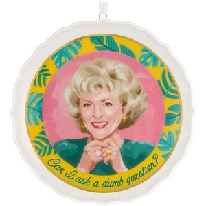 Hallmark Keepsake Christmas Ornament, The Golden Girls 40 Years of Friendship, TV Show Gifts(2026 Golden Girls)