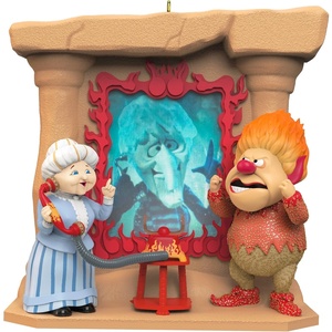 Hallmark Keepsake Christmas Ornament, The Year Without a Santa Claus Heat Miser with Light, Christmas Movie Gifts(Mrs. Claus)