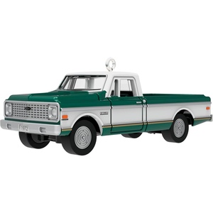 Hallmark Keepsake Christmas Ornament, Yellowstone 2014 Ram 3500, TV Show Gifts(1972 Chevrolet Cheyenne Super)
