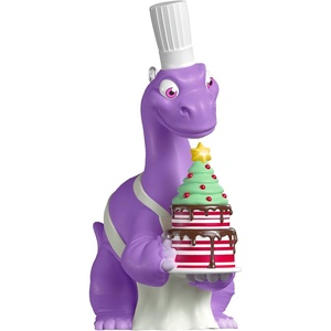 Hallmark Keepsake Dinosaur Christmas Ornament, Bakeiosaurus, Funny Gifts(Bakeiosaurus)