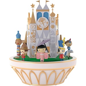 Hallmark Keepsake Disney Christmas Ornament, Disneyland 70th Anniversary A Magical Celebration Musical with Light, Gifts for Disney Fans(It’s a Small World)