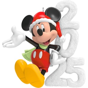 Hallmark Keepsake Disney Christmas Ornament, Mickey Mouse A Year of Disney Magic, Year-Dated 2025(2025 A Year of Disney Magic)