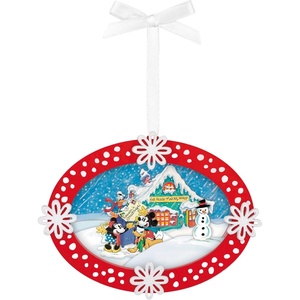 Hallmark Keepsake Disney Christmas Ornament, Mickey and Friends Bone-afide Besties(Mickey and Friends)