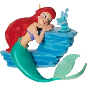 Hallmark Keepsake Disney Christmas Ornament, The Little Mermaid Ariel and the Prince with Sound(2026 Where the People Are)