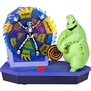 Hallmark Keepsake Disney Christmas Ornament, Tim Burton’s The Nightmare Before Christmas Santa Jack Skellington Nutcracker, Gifts for Disney Fans(Oogie Boogie)