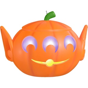 Hallmark Keepsake Halloween Ornament 2023, Disney Mickey Mouse Mysterious Mickey Jack-o’-Lantern With Light, Gifts for Disney Fans(Toy Story Alien Jack-o’-Lantern)